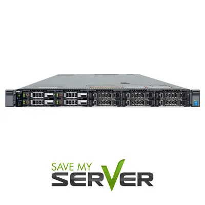 Dell PowerEdge R630 Server 2x E5-2650 V3 | 64GB | RAILS | 2x Trays • $396.99