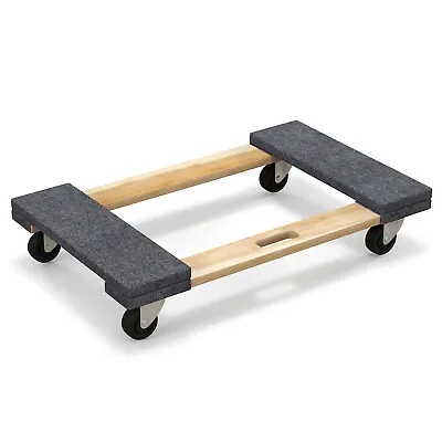 18 ×30  Furniture Dolly Moving Carrier Mover Handle Casters 1000lbs Capacity • $39.99