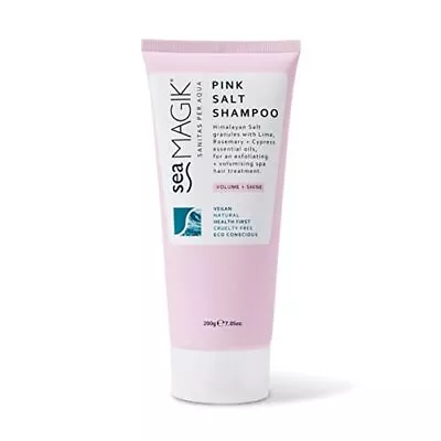 Sea Magik Natural Shampoo - SLS Free Exfoliating And Volumising With Pink Salt • £17.99