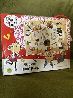 Charlie And Lola 45 Piece Floor Puzzle 3+ Complete • £3