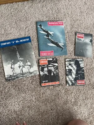 $35 • Buy WW2 Thunderhead Newspapers + New York Company “A” 89th Infantry Magazine
