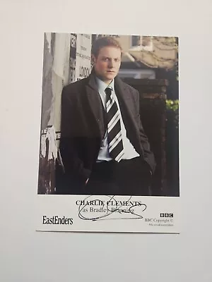 CHARLIE CLEMENTS *Bradley Branning* EASTENDERS HAND SIGNED AUTOGRAPH CAST CARD • £10