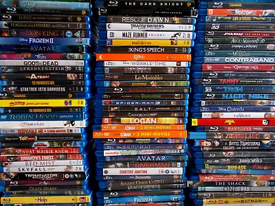 Blu Ray Movies - Choose - $3.99 Each - Flat $3.95 Shipping • $3.99