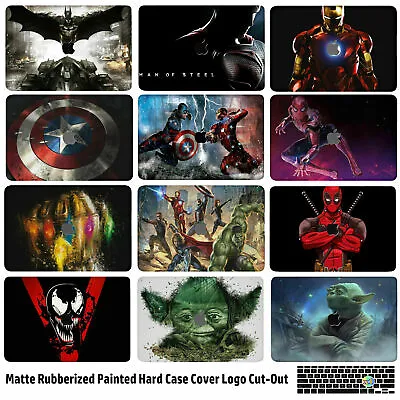 Hero Character Pattern Matte Hard Case KB Cover For New Macbook Pro 14 16  M1 M2 • $17.99