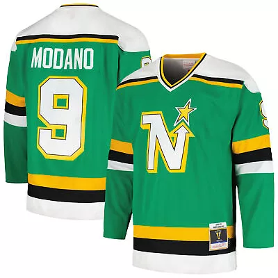 Men's Mitchell & Ness Mike Modano Kelly Green Minnesota North Stars Men's • $199.99