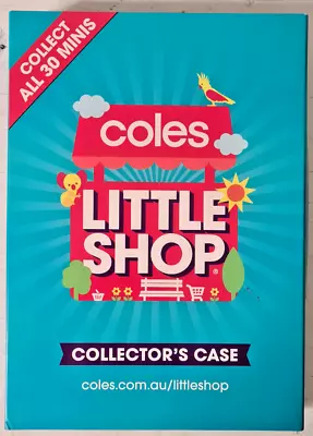 Coles Little Shop Collector's Case Complete Set Of 30 Minis • $34.95