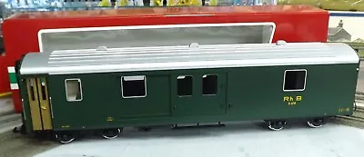 LGB 33690 RHB  Rhatische Bahn Bogie Coach D4218 Green (G Gauge) Boxed • £189.95