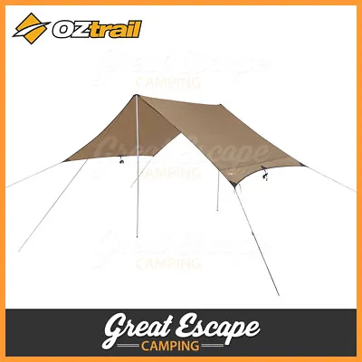 $44.90 • Buy Oztrail Hiker Fly. Camping Tent Hiking Picnic Beach Shade Tarp 3.5m X 2.1m