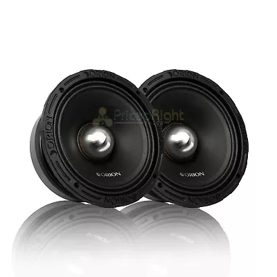 Orion 8 Inch Midbass Speaker Pair Car Audio 2000W Max 500W Rms 4 Ohm XPM854MBF • $229.95