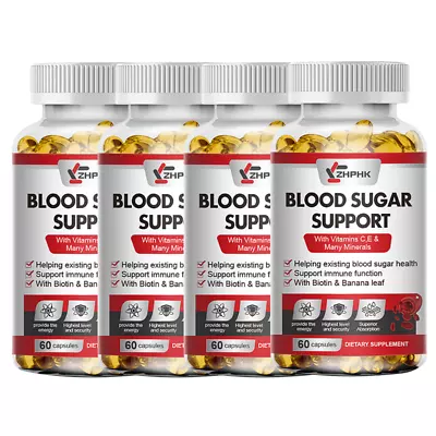 Blood Balance - Blood Sugar Support & Blood Pressure Health Complex Supplement • $10.80