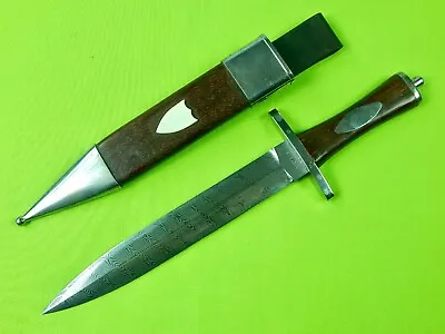 Custom Made SHELDON Bill Trained Under BILL MORAN Huge Damascus Fighting Knife • $990