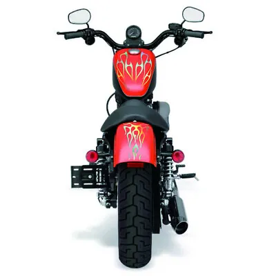 Motorcycle Stickers Holographic Flame Laser Decals For Gas Tank Fender Fairing  • $13.76