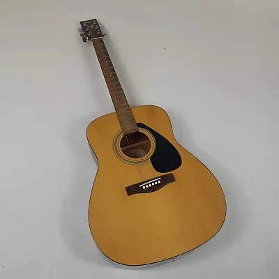 Yamaha F310 Full Size Acoustic Guitar - Natural + Bag (#H1/NA) • £40