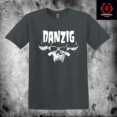 Danzig Heavy Metal Rock Band Retro Tee Heavy Cotton Unisex T-SHIRT S-3XL 🤘 • £23.57