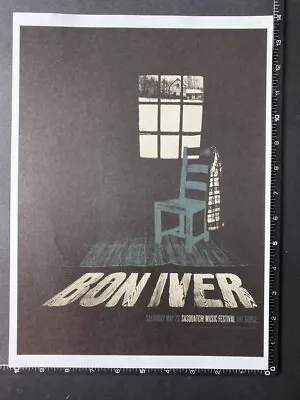 £9.99 • Buy Bon Iver - Sasquatch Music Festival - Gig Poster Art Print 10 X14  [l243]