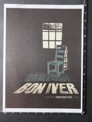 £9.99 • Buy Bon Iver - Sasquatch Music Festival - Gig Poster Art Print 10 X14  [l243]