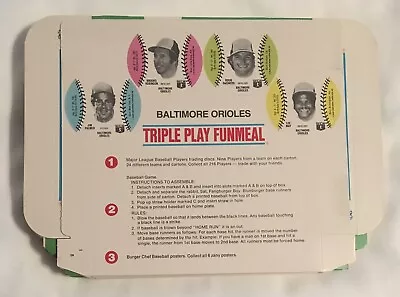 Burger Chef 1977 Triple Play Funmeal Complete Set Of 24 Trays-216 Discs-Vintage • $199.99