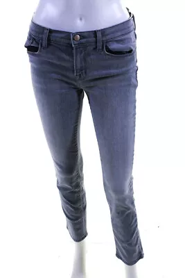 J Brand Womens Mid Rise Extra Slim Denim Skinny Leg Jeans Light Gray Size 27 • $42.69