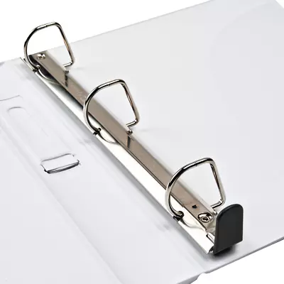 3 RING BINDERS Three Ring 1.5-Inch Slant D-Ring White Black Available • $13.83