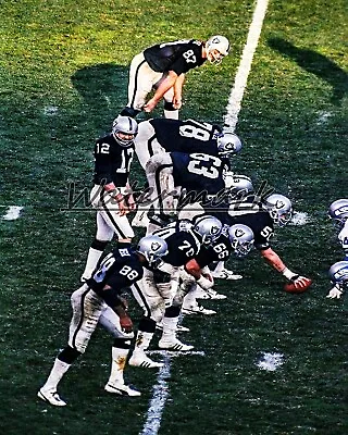  NFL Oakland Raiders QB Ken Stabler Game Action Color  8 X 10 Photo Picture • $6.99