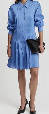 Country Road Dress. Pleat Mini. French Blue. Size8RRP$279 • $89