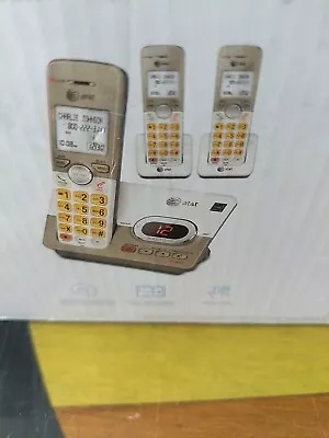 AT&T EL52313 DECT 6.0  3 Handsets Answering System With Caller ID/Call Waiting • $54.44