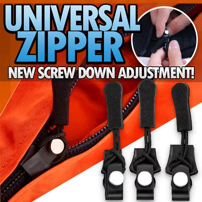 NEW Universal Zip Repair Replacement Zipper Like Fixnzip Instant Sew Sewless YKK • $12.99