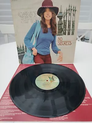 Carly Simon / No Secrets 1972 Vinyl LPElektra EKS 75049  US Press  VG + VG  • £5.50