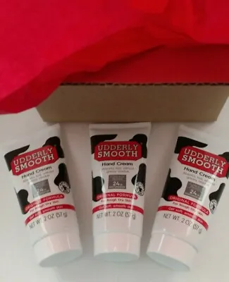 Lot Of 3 Redex Udderly Smooth Hand Cream 2 Ounce Tubes • $5