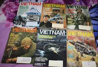 (6)Vintage Vietnam Magazines 1995 Fall Of Saigon Secret War In Laos Coast Gu • $28.99