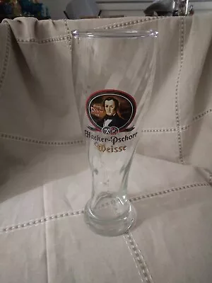 Hacker Pschorr Weisse Tall .5 Liter Pilsner 9  Beer Glass Georg Pschorr Brewiana • $10.99