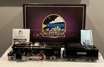 MTH Tin Plate No. 392E Standard Gauge Steam Locomotive Black W/ Brass NEW • $1099.99