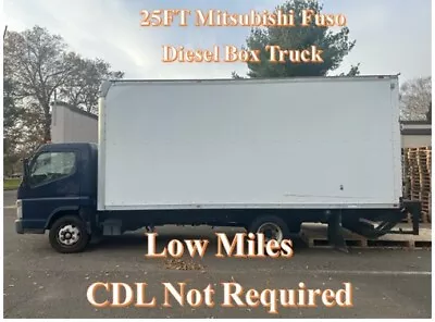  Box Truck 2012 Mitsubishi Fuso Fe180 Box Cube Deliver Van -  Does Not Run • $2125