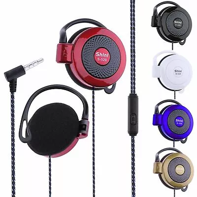 CHILDREN EARPHONES ADJUSTABLE EAR CLIP HEADPHONES For TAbLET/LAPTOP 3.5mm Jack • £5.49