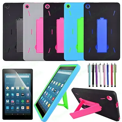 For Amazon Kindle Fire 7  Tablet 12th Generation 2022 Kids Shockproof Stand Case • $12.99