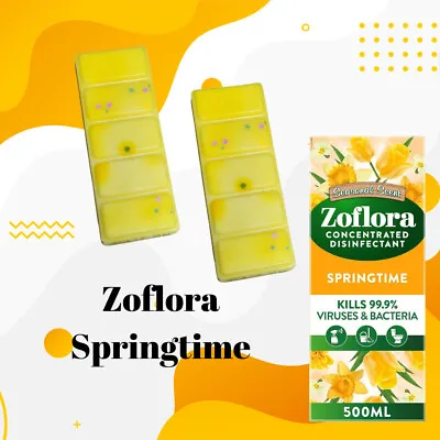 Zoflora Springtime  Wax Melt 60 Gram Bar (colors May Vary) • £3.50