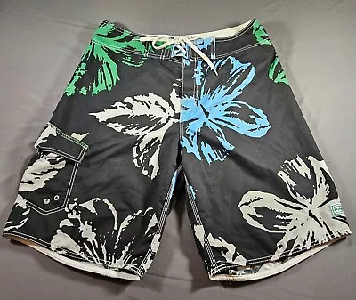 Billabong Board Shorts Mens 34 Swim Shorts Drawstring Surf • $16.45