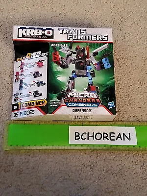Transformers Kre-o Kreo Micro Changers Combiners Autobot Defensor NEW • $49.98