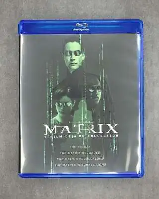 The Matrix 4-Film Déjà Vu Collection (Blu-ray + Digital) DVDs • $11.58