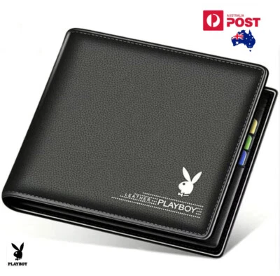 $19.30 • Buy Play Boy Wallet Genuine Leather Mens