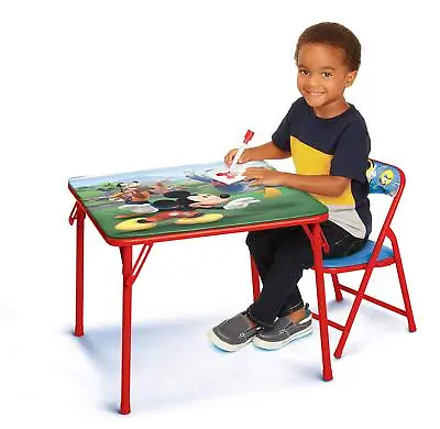 	Mickey Kids Table & Chair Set Junior Table For Toddlers Ages 2-5 Years	 • $56.09