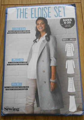 £4.99 • Buy Ladies The Eloise Set, Dress And Coat Simple Sew Sewing Pattern.