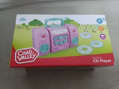 Chad Valley My First CD Player Working Purple • £19.99