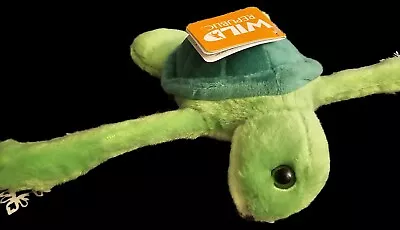 Wild Republic Huggers Plush Stuffed Animal Snap Bracelet Cuddly Sea Turtle  • $16