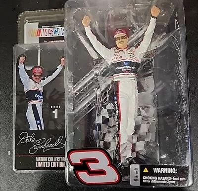 Action Nascar #3 Dale Earnhardt Sr Figure McFarlane Series 1 Goodwrench FireSuit • $14.99