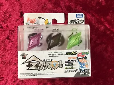 Pokemon Z Crystal Vol.02 Ghost Z / Dark Z / Bug Z TAKARA TOMY From Japan • $29.53