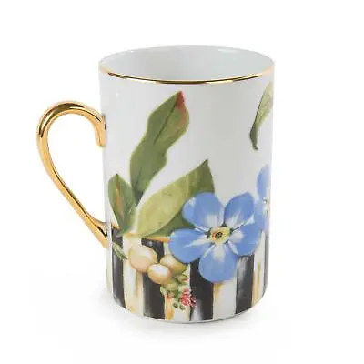 Mackenzie Childs Thistle & Bee Coffee Mug 41407-650 New • $95