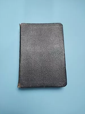 Vtg Holy Bible 1953 Revised Standard Version Illustrated Black Leather Cover • $11.99