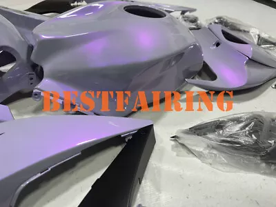 Chameleon Gray Dazz Pearl Purple Fairing Kit For Kawasaki Ninja ZX6R 2000-23 636 • $539