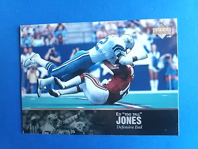 1997 Upper Deck Legends Ed Too Tall Jones #123 Dallas Cowboys Nice • $1.49